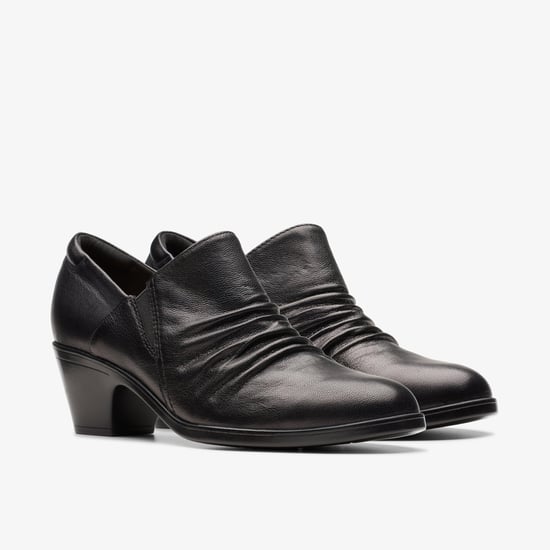 Emily2 Cove Schwarze Leder Schuhe - Image 4