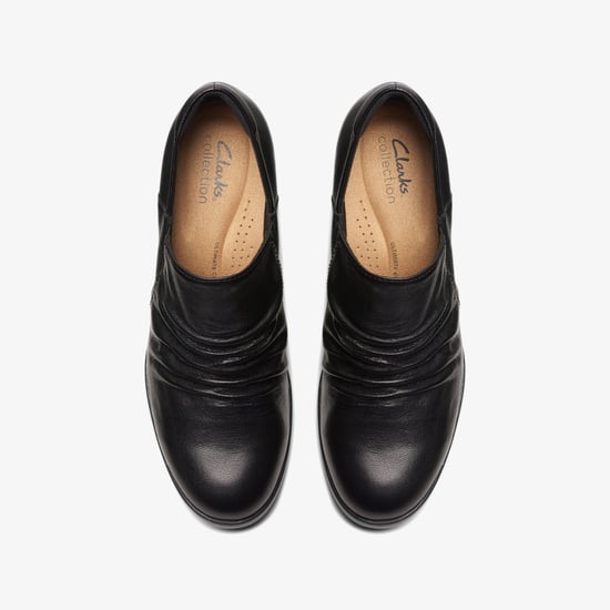 Emily2 Cove Schwarze Leder Schuhe - Image 6