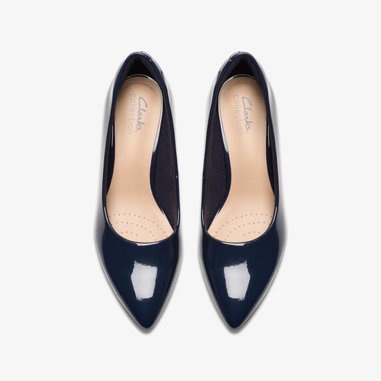 Shondrah Jade Marineblau Lackschuhe - Image 6