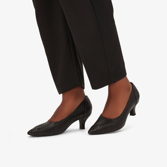 Kepley Sky Schwarze Lederschuhe - Image 2
