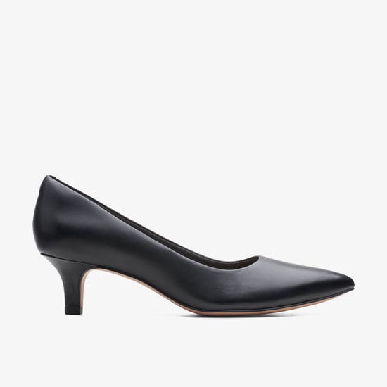 Shondrah Jade schwarze Leder Schuhe - Image 1