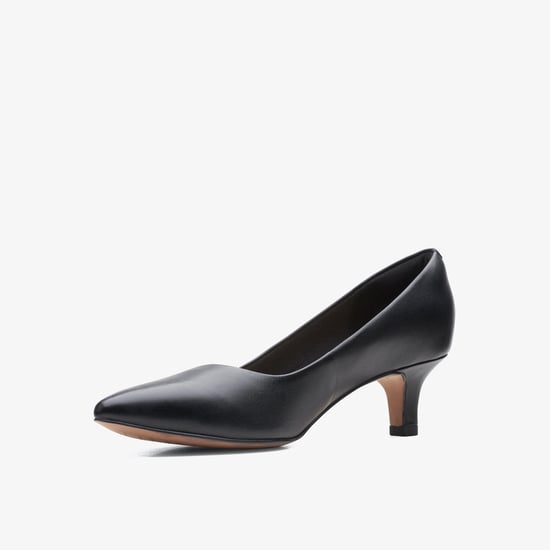 Shondrah Jade schwarze Leder Schuhe - Image 4