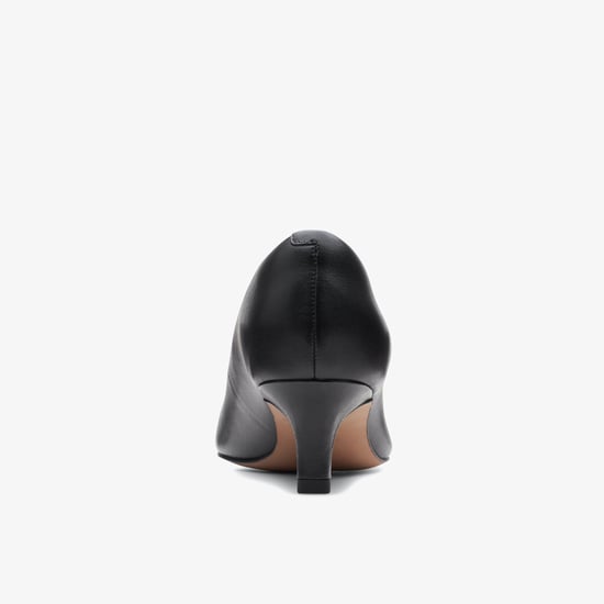 Shondrah Jade schwarze Leder Schuhe - Image 5