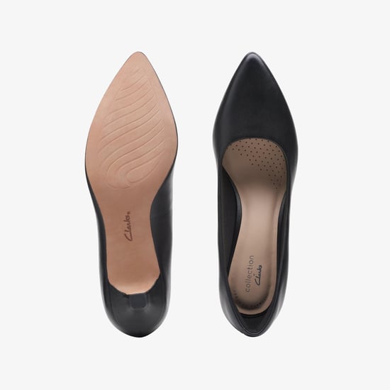 Shondrah Jade schwarze Leder Schuhe - Image 6