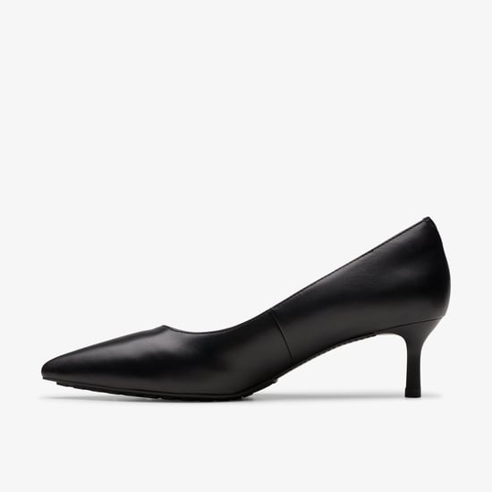 Adela Court Schwarze Leder Schuhe - Image 3