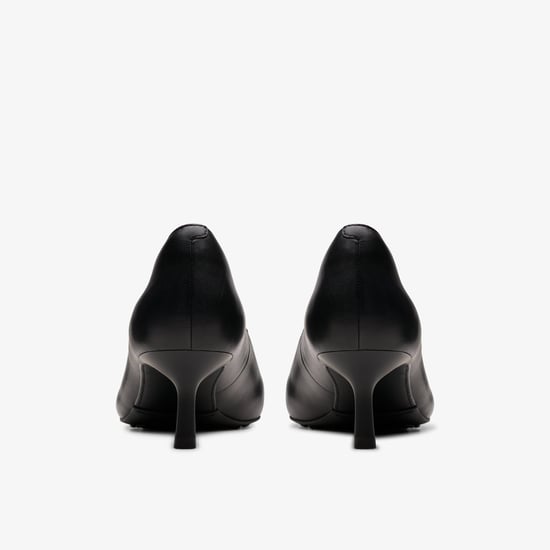 Adela Court Schwarze Leder Schuhe - Image 6