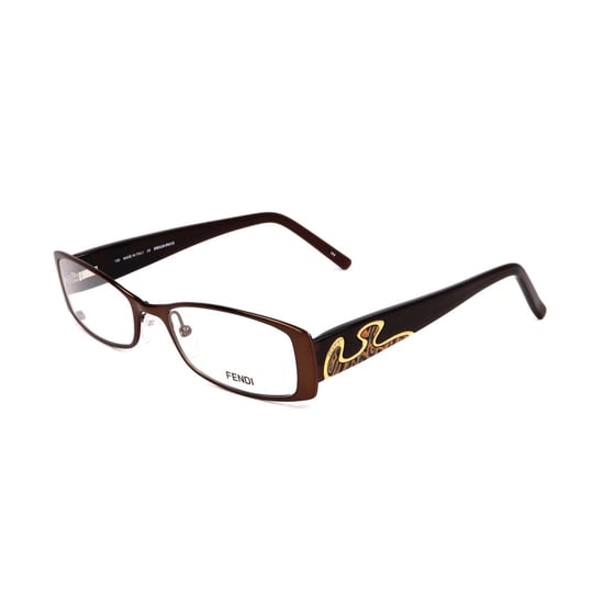 Fendi Sonnenbrille Braunes Leopardenmuster - Image 1