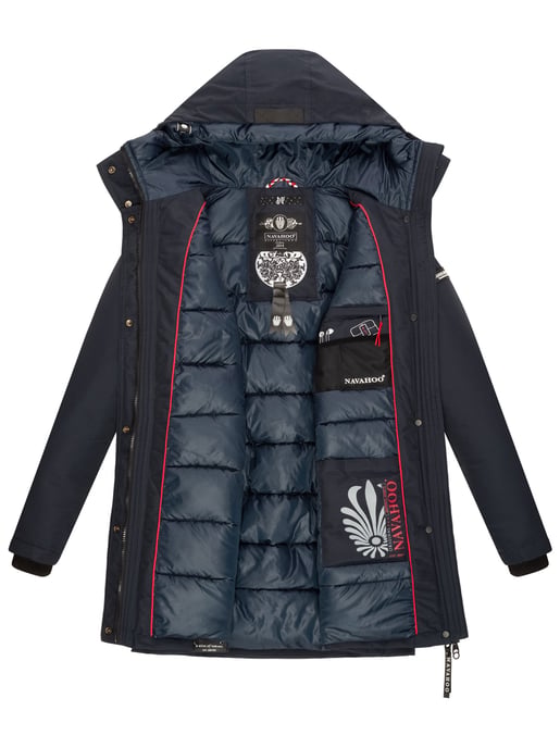 Navahoo Damen Winterjacke Blizzardstorm – Lang, Warm & Funktional - Image 6