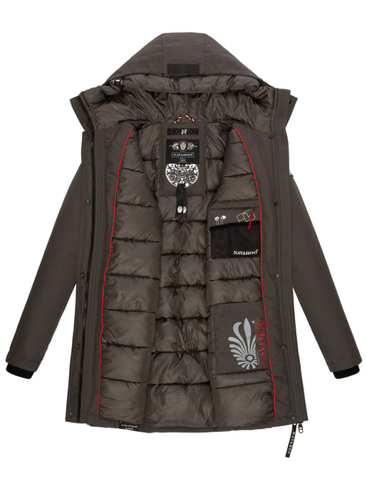 Navahoo Damen Winterjacke Blizzardstorm – Lang, Warm & Funktional - Image 6