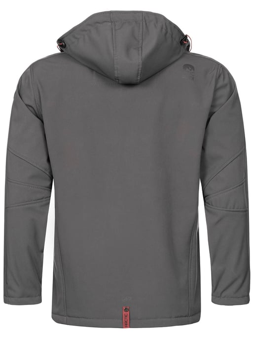 Arctic Seven Herren Softshell Jacke Dunkelgrau - Image 4