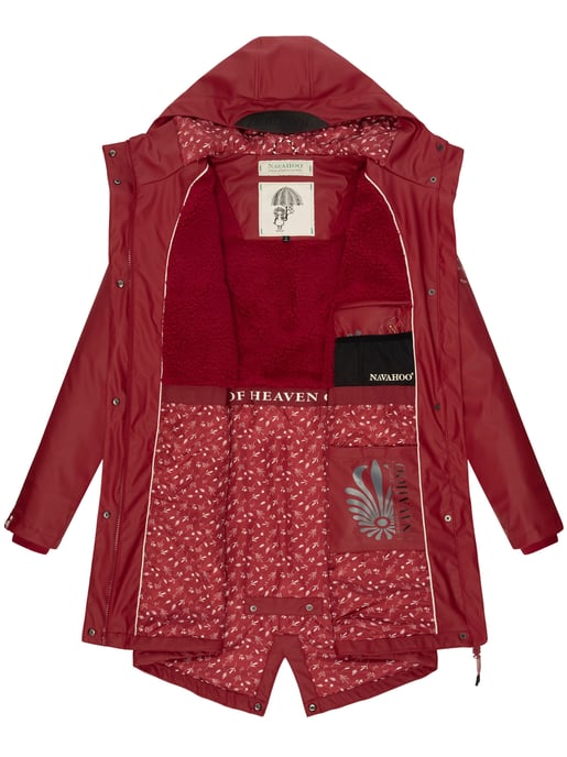 Navahoo Damen Regenjacke Flower of Ocean – Stylisch & Wasserdicht - Image 6