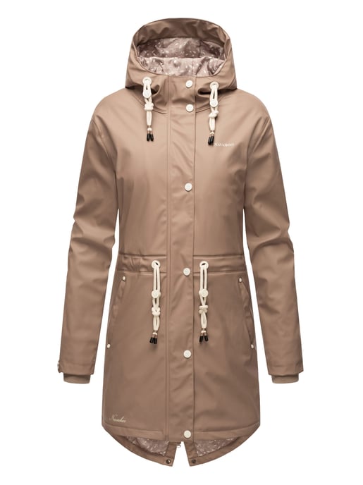 Navahoo Damen Regenjacke Flower of Ocean – Stylisch & Wasserdicht - Image 2