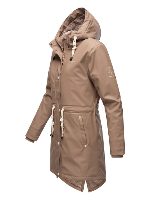 Navahoo Damen Regenjacke Flower of Ocean – Stylisch & Wasserdicht - Image 3
