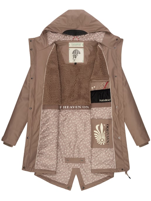 Navahoo Damen Regenjacke Flower of Ocean – Stylisch & Wasserdicht - Image 6