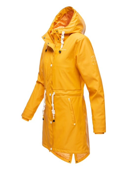 Navahoo Damen Regenjacke Flower of Ocean – Stylisch & Wasserdicht - Image 3