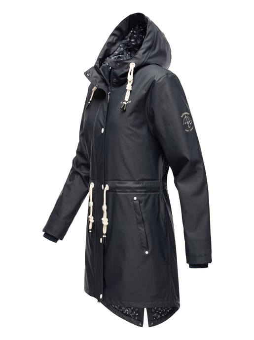 Navahoo Damen Regenjacke Flower of Ocean – Stylisch & Wasserdicht - Image 3