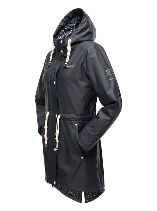 Navahoo Damen Regenjacke Flower of Ocean – Stylisch & Wasserdicht - Image 4