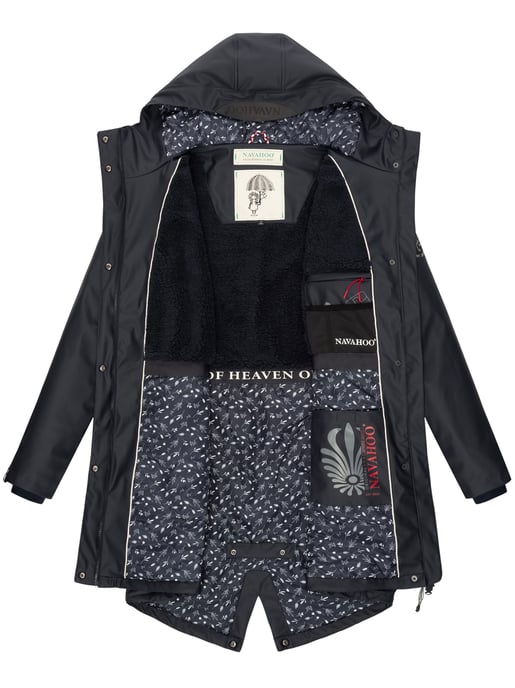 Navahoo Damen Regenjacke Flower of Ocean – Stylisch & Wasserdicht - Image 6