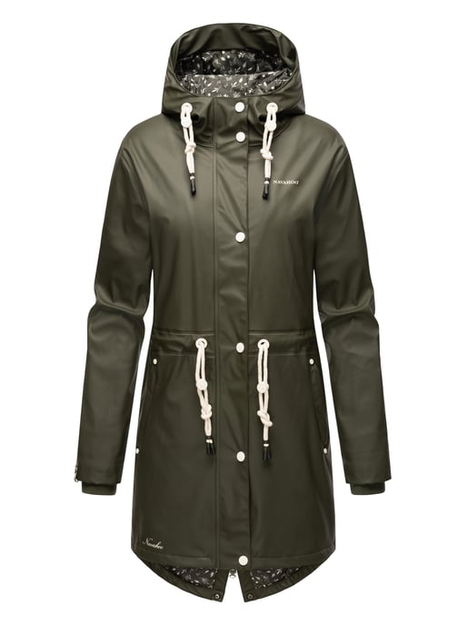 Navahoo Damen Regenjacke Flower of Ocean – Stylisch & Wasserdicht - Image 2