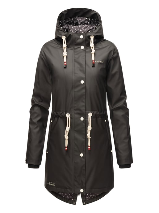 Navahoo Damen Regenjacke Flower of Ocean – Stylisch & Wasserdicht - Image 2