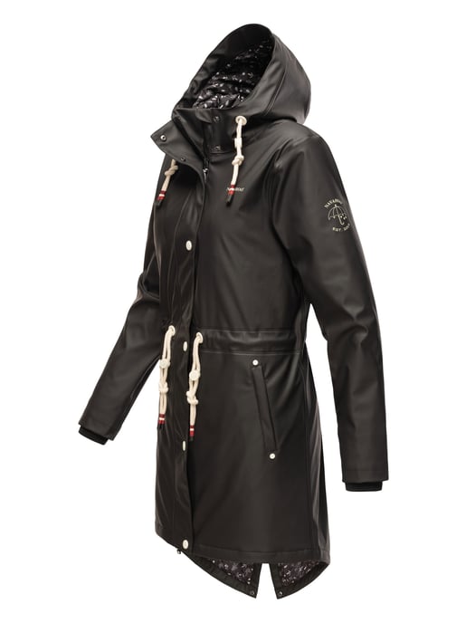Navahoo Damen Regenjacke Flower of Ocean – Stylisch & Wasserdicht - Image 3