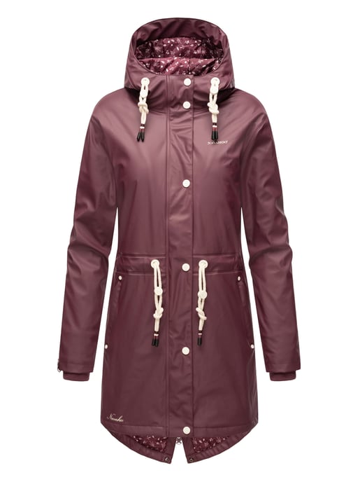 Navahoo Damen Regenjacke Flower of Ocean – Stylisch & Wasserdicht - Image 2