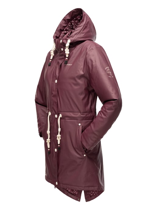 Navahoo Damen Regenjacke Flower of Ocean – Stylisch & Wasserdicht - Image 4