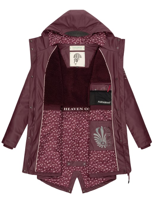 Navahoo Damen Regenjacke Flower of Ocean – Stylisch & Wasserdicht - Image 6