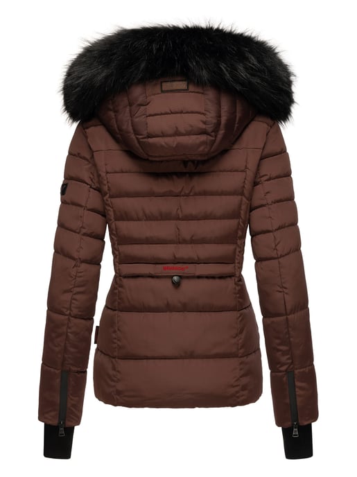 Navahoo Damen Winterjacke Adele – Warm, Mit Teddyfellfutter & Abnehmbarem Kunstfellkragen - Image 4