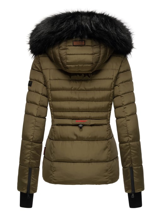 Navahoo Damen Winterjacke Adele – Warm, Mit Teddyfellfutter & Abnehmbarem Kunstfellkragen - Image 4