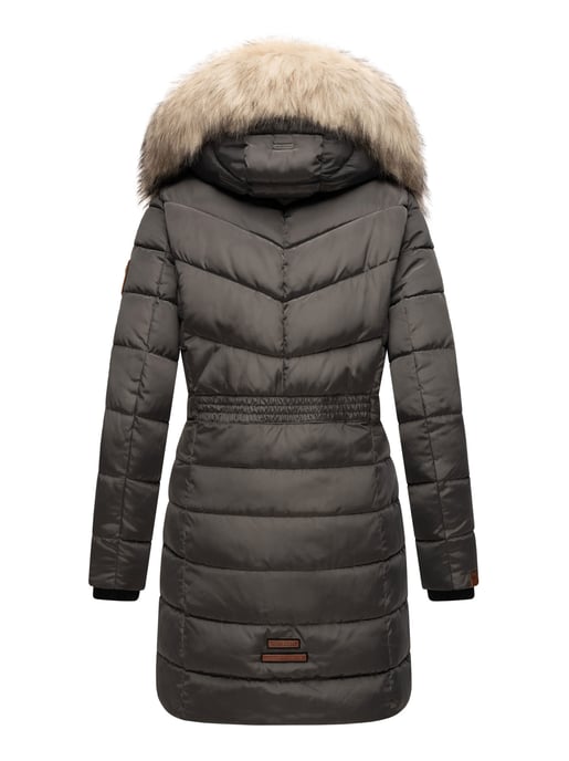 Navahoo Damen Winterjacke Paula – Extra Warm, Wasserabweisend & Mit Abnehmbarem Kunstfellkragen - Image 5