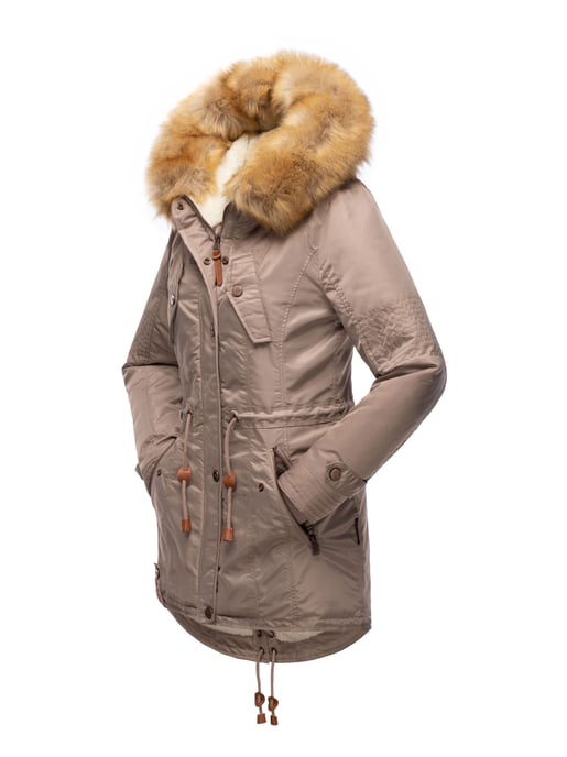 Navahoo Damen Winterjacke B399 – Warm, Wasserabweisend & Mit Abnehmbarem Kunstfellkragen - Image 5