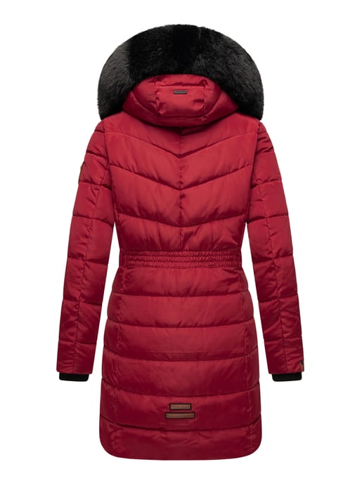 Navahoo Damen Winterjacke Paula – Extra Warm, Wasserabweisend & Mit Abnehmbarem Kunstfellkragen - Image 5
