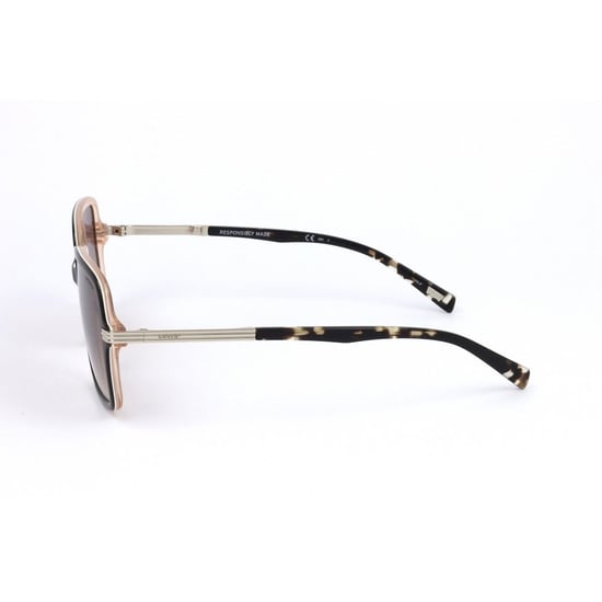 Eckige Sonnenbrille mit braunen Verlaufslinsen - Image 3
