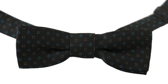 Dolce Gabbana Fliege mit geometrischem Muster - Image 2