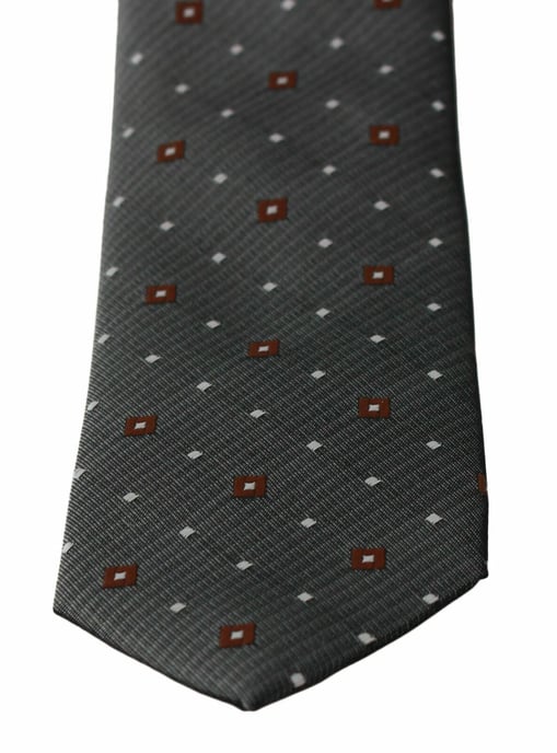 Dolce & Gabbana Gray à motifs classiques Classic Mens Slim Men's Coltie - Image 2