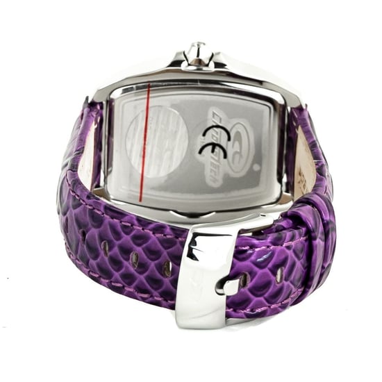 Totenkopf Lila Glitzer Uhr - Image 2
