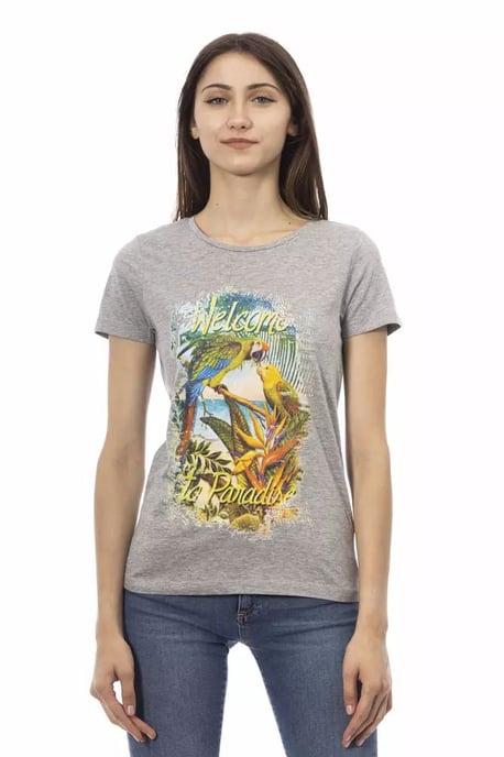 Papagei Grafik T-Shirt Kurzarm Lässiges Oberteil - Image 1