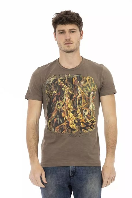 Grafisches T-Shirt mit abstrakter Kunstgrafik - Image 1