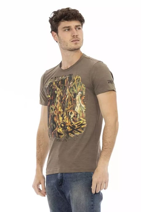 Grafisches T-Shirt mit abstrakter Kunstgrafik - Image 3
