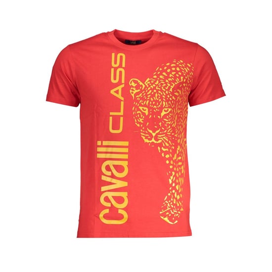 Leopardenmuster T-Shirt Rot - Image 1