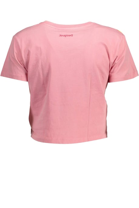 Gesichtdruck Crop T-Shirt Kurzarm Lässiges Oberteil - Image 2