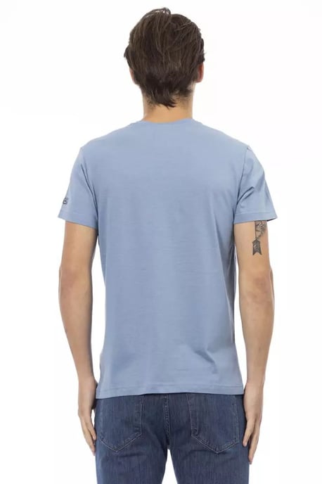 Skull Grafik V-Neck T-Shirt - Image 2