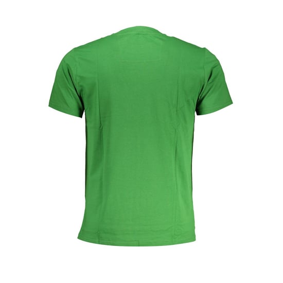 Grünes T-Shirt mit Rundhalsausschnitt und kurzen Ärmeln - Image 2