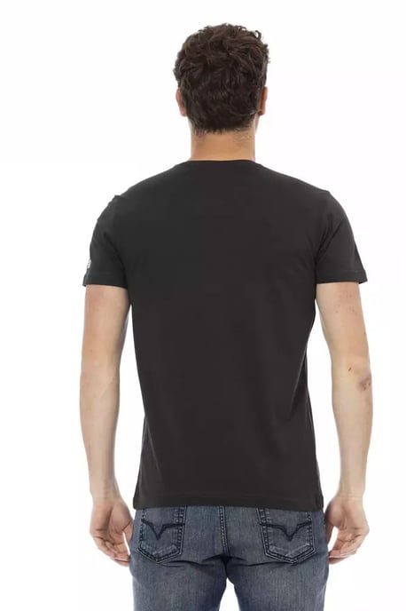 Vintage Kunstprint T-Shirt Kurzarm Rundhalsausschnitt - Image 2