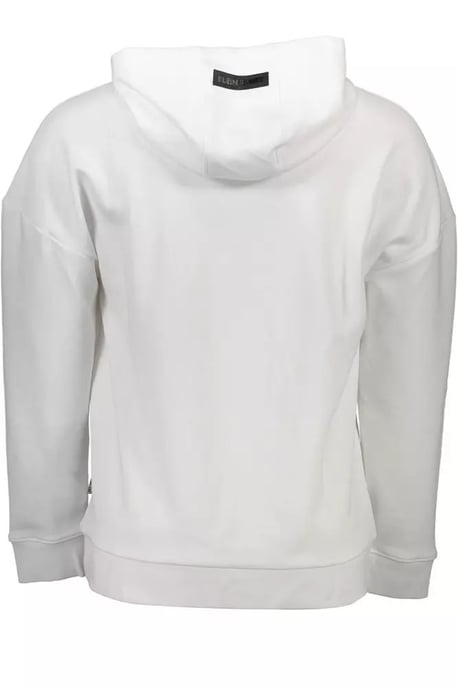 Plein Sport Hoodie mit Tigerkopf, Strickware, lange Ärmel - Weiß - Image 2