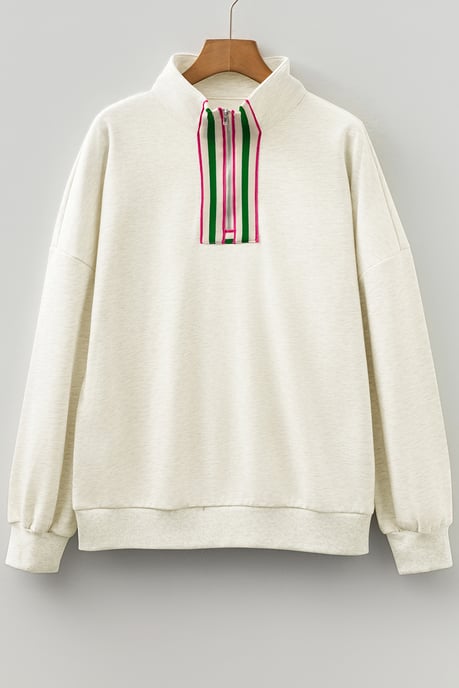 Kapuzensweatshirt mit Reißverschluss - Image 5