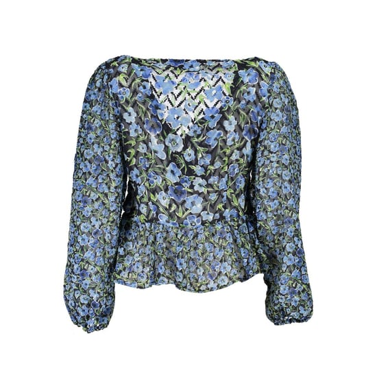 Bluse mit floralem Druck und gerafftem Bund - Image 2