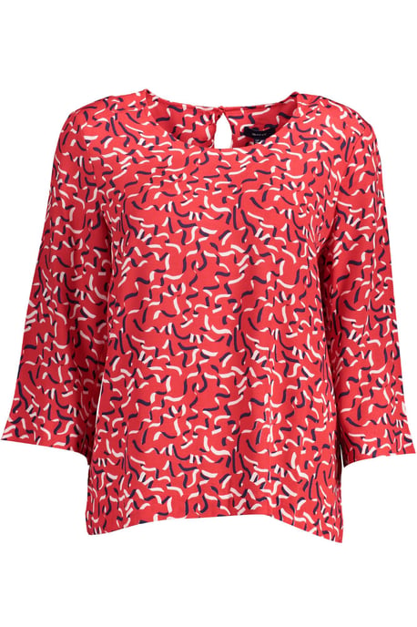 34-Ärmel Bluse mit abstraktem Druck - Image 1