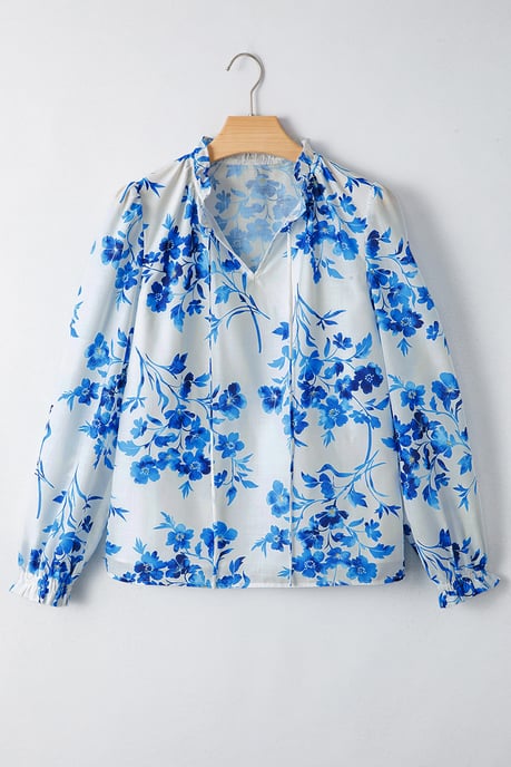 Blumenvolant Langarmshirt - Image 2